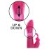 Dorcel Яростен Заек - вибратор с клитор стимулатор (розов)