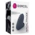 Магическото Пръстче Dorcel - сив акумулаторен вибратор за пръсти