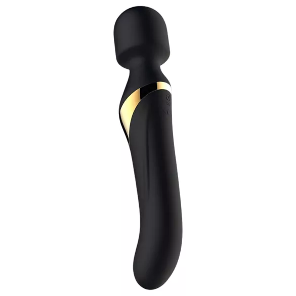 Dorcel - Вибратор масажор 2 в 1 с клитор стимулатор - черен