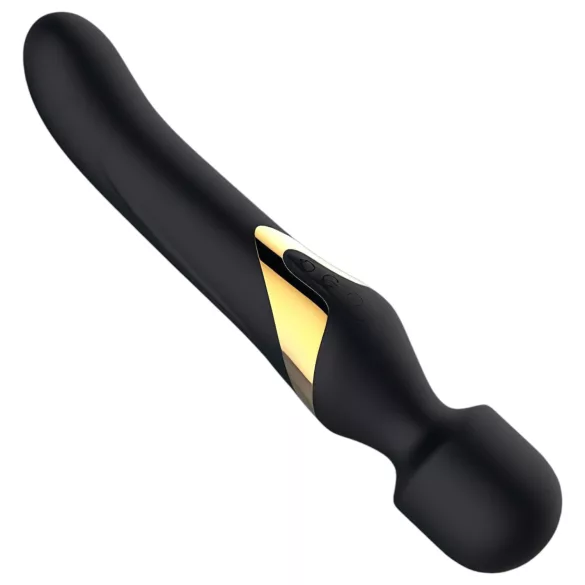 Dorcel - Вибратор масажор 2 в 1 с клитор стимулатор - черен