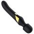 Dorcel Dual Orgasms Gold - 2в1 масажен вибратор (черен)