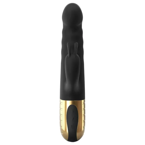 Dorcel G-stormer - акумулаторен, тласкащ вибратор с клиторен накрайник (черен)