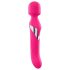 Dorcel Dual Orgasms - акумулаторен 2в1 масажор вибратор (розов)