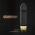 Dorcel Real Vibration S 2.0 - акумулаторен вибратор (черно-златно)