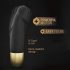 Dorcel Real Vibration S 2.0 - акумулаторен вибратор (черно-златно)