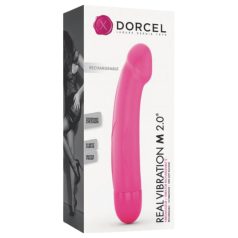   Dorcel Реално удоволствие М 2.0 - акумулаторен вибратор (розов)