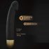 Dorcel Real Vibration M 2.0 - акумулаторен вибратор (черно-златен)