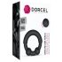 Dorcel Stronger Ring - метален пенис пръстен (черен)