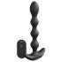 Dorcel Flexi Balls - радио анален вибратор с акумулатор, черен
