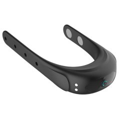   Funny Me - вибриращ пенис пръстен с акумулатор и регулируема вибрация - черен