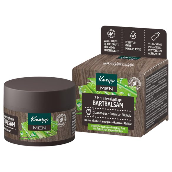 Kneipp MEN - 2в1 Интензивен балсам за грижа за брадата (50мл)
