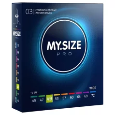   My.Size PRO - презерватив с индивидуален размер - 49 mm (3 бр.)