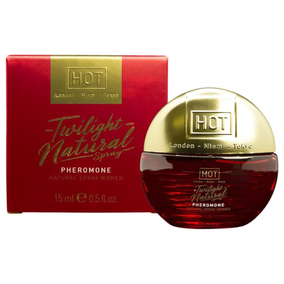 HOT Twilight Natural - феромонен парфюм за жени (15ml) - без аромат