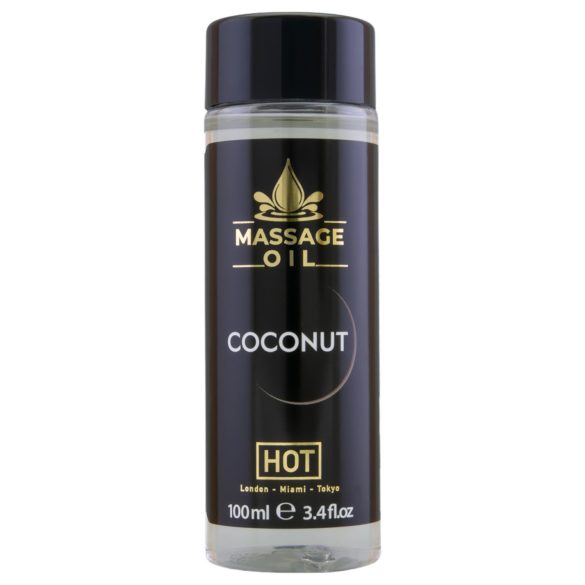 HOT масло за масаж - кокос (100ml)