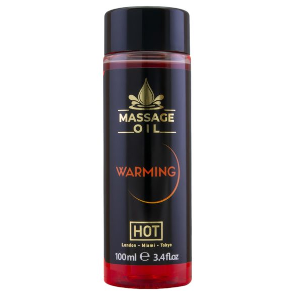 HOT подхранващо масажно олио - затоплящ ефект (100 ml)