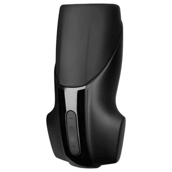 Стимулатор за мъже Satisfyer - вибратор за удоволствие (черен)