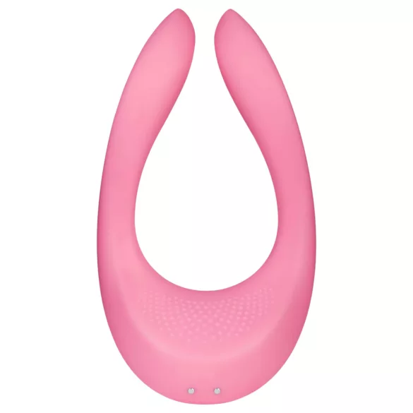 Satisfyer Endless Joy - вибратор за двойки с акумулатор - розов