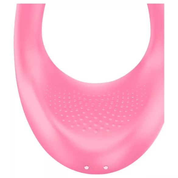 Satisfyer Endless Joy - вибратор за двойки с акумулатор - розов