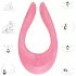 Satisfyer Endless Joy - вибратор за двойки с акумулатор - розов