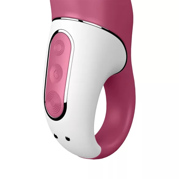 Satisfyer Petting Hippo - вибратор с акумулатор, водоустойчив - розов