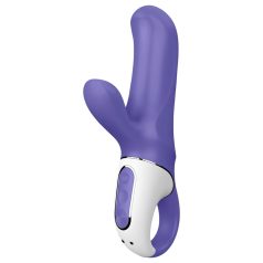  Satisfyer Magic Bunny - вибратор за клитор и вагина - водоустойчив - син