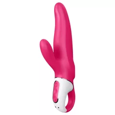   Satisfyer Mr. Rabbit - водоустойчив вибратор с клиторен накрайник (розов)
