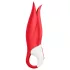 Satisfyer Power Flower - вибратор с акумулатор, водоустойчив - червен