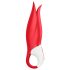 Satisfyer Power Flower - акумулаторен, водоустойчив вибратор (червен)