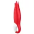 Satisfyer Power Flower - вибратор с акумулатор, водоустойчив - червен