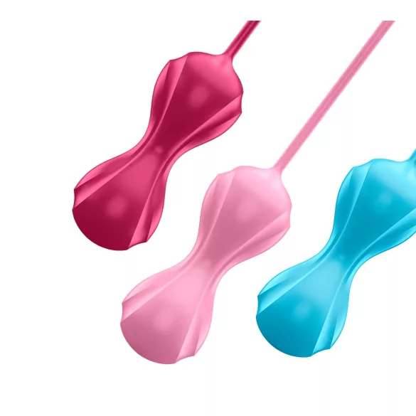 Satisfyer Power Balls - комплект вагинални топчета с подвижни тежести (3 броя)