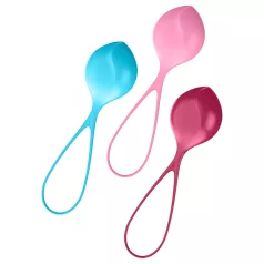   Satisfyer - вагинални топчета за упражнения - комплект 3 броя