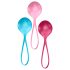 Укрепващи топчета Satisfyer - комплект от 3 вагинални топчета