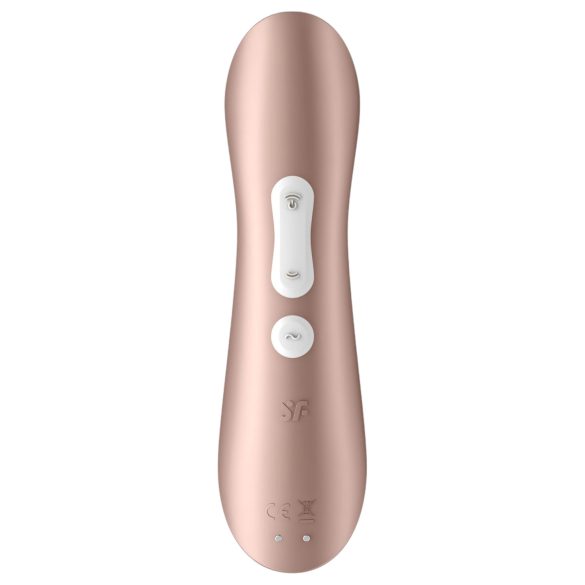 Satisfyer Pro 2+ - вибратор за клитор с акумулатор - кафяв