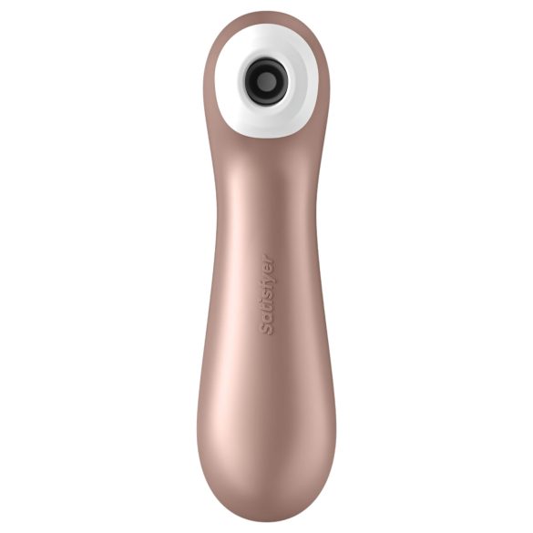 Satisfyer Pro 2+ - вибратор за клитор с акумулатор - кафяв