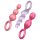Сет анални плъгове Satisfyer Booty Call - цветни (3 части)