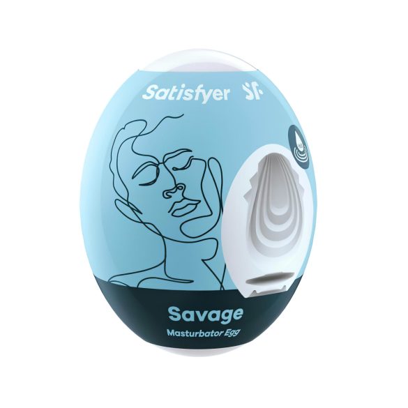 Satisfyer Egg Savage - яйце мастурбатор за мъже (1 бр.)