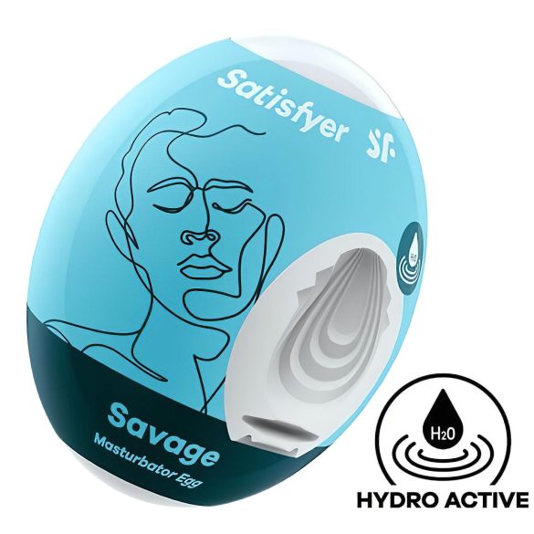 Satisfyer Egg Savage - яйце мастурбатор за мъже (1 бр.)