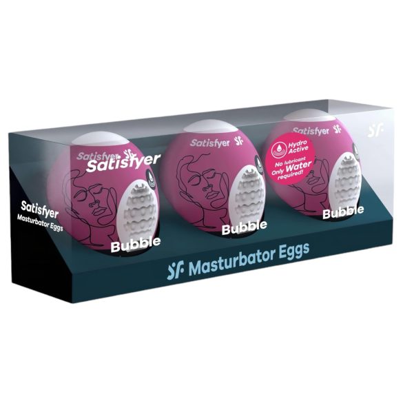 Satisfyer Egg Bubble - яйце мастурбатор (3 бр.)
