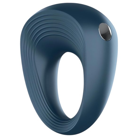 Satisfyer Power Ring - водоустойчив вибриращ пенис пръстен (сив)