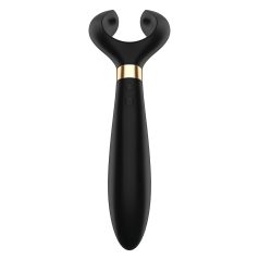   Satisfyer Endless Fun - акумулаторен, водоустойчив вибратор за двойки (черен)