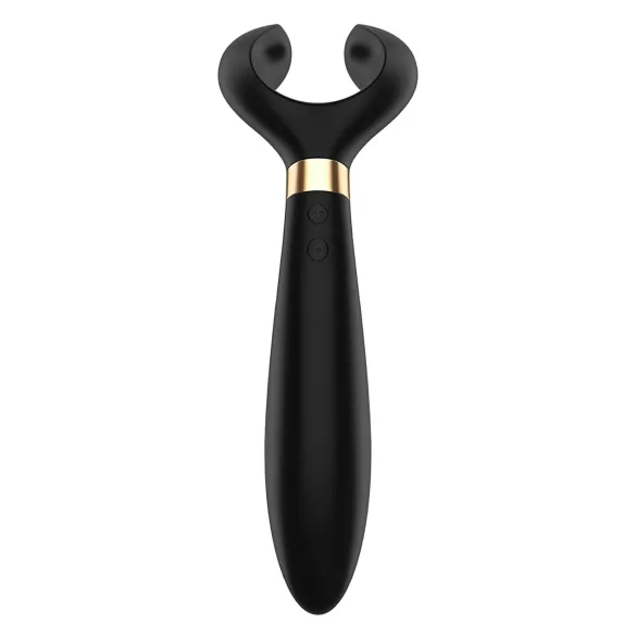 Satisfyer Endless Fun - вибратор за двойки - водоустойчив, акумулаторен - черен