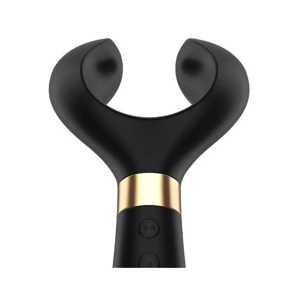 Satisfyer Endless Fun - вибратор за двойки - водоустойчив, акумулаторен - черен