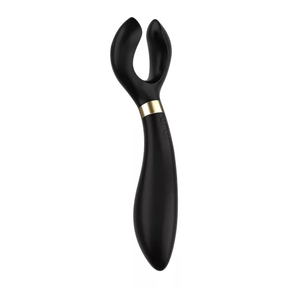 Satisfyer Endless Fun - вибратор за двойки - водоустойчив, акумулаторен - черен