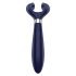 Satisfyer Endless Fun - водоустойчив парен вибратор с акумулатор (син)
