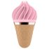 Сладко Удоволствие Satisfyer - акумулаторен въртящ клиторен вибратор (розово-кафяв)