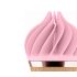 Сладко Удоволствие Satisfyer - акумулаторен въртящ клиторен вибратор (розово-кафяв)