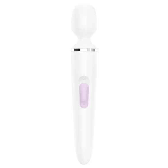 Satisfyer Wand-er Woman - водоустойчив масажор вибратор (бял)