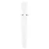 Satisfyer Wand-er Woman - водоустойчив масажор вибратор (бял)