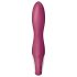 Satisfyer Heated Affair - загряващ вибратор с клиторен стимулатор (червен)