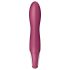 Satisfyer Big Heat - акумулаторен вибратор G-точка с подгряване (червен)